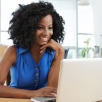 Women learning to become a web developer